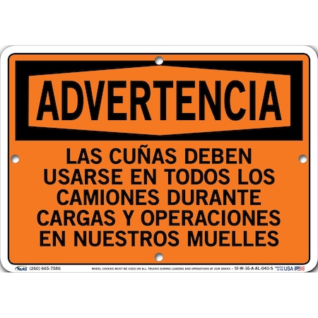 Sign-Warning-16,10.5x7.5,Aluminum,.040