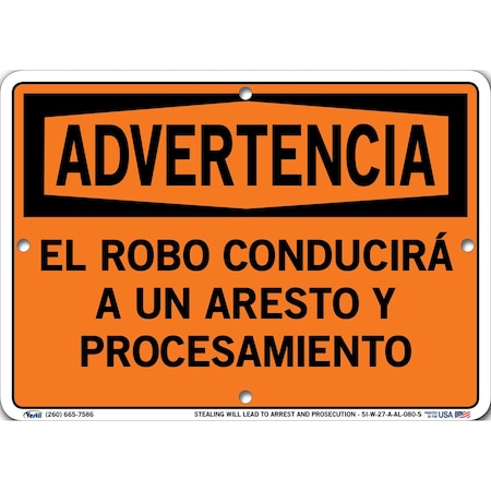 Sign-Warning-27,10.5x7.5,Aluminum,.080