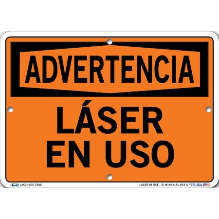 Sign-Warning-44,10.5x7.5,Aluminum,.063