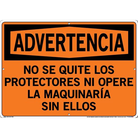 Sign-Warning-45,20.5x14.5,Alum,Comp,.130