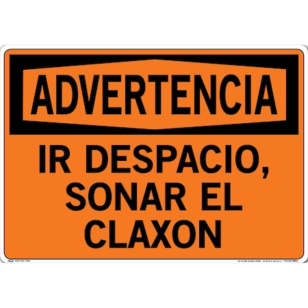 Sign-Warning-66,20.5x14.5,Lbl/Decal,.011