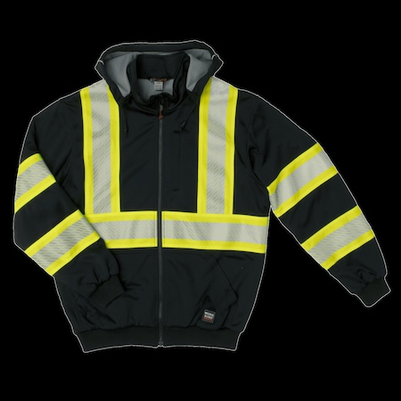 Thermal Lined Safety Hoodie,SJ161-BLACK