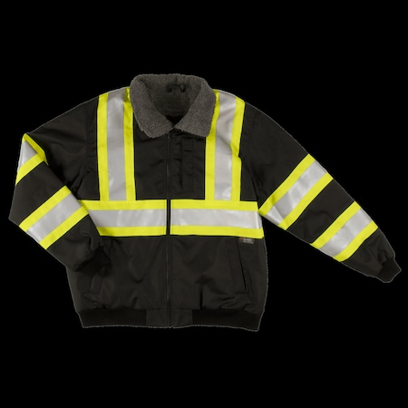 Sherpa Lined Safety Bomber,SJ262-BLACK-