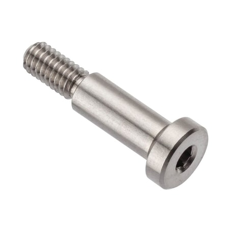 Shoulder Screw, 6g Thr Sz, 8.3mm Thr Lg, 25 Mm Shoulder Lg, 316 Stainless Steel