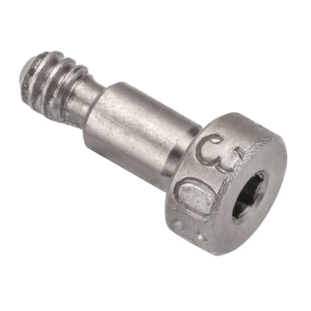 Self-Locking Shoulder Screws, 3A Thr Sz, 3/16 Thr Lg, 3/8 In Shoulder Lg, 18-8 Stainless Steel