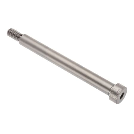 Shoulder Screw, 3A Thr Sz, 1/2 Thr Lg, 2-1/2 In Shoulder Lg, Titanium