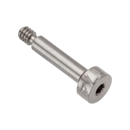 Shoulder Screw, 3A Thr Sz, 5/32 Thr Lg, 1/2 In Shoulder Lg, Stainless Steel