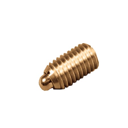 Brass Shrt Plunger,L-E,8-32