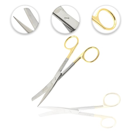 Operating Scissors,6.5 Cvd,TC