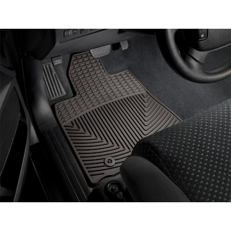 Front Rubber Mats/Cocoa,W265CO