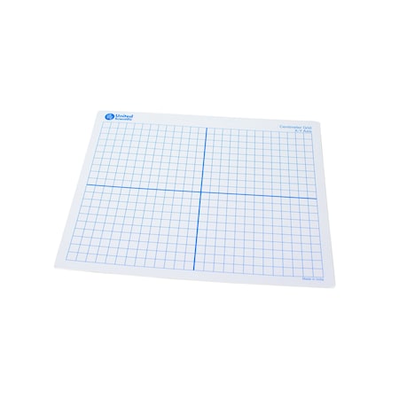 X-Y Axis Dry Erase Mat,Centimeter,PK10