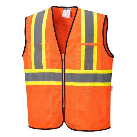 Frisco Contrast Hi-Vis Vest,XL