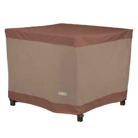 Ultimate Brown Patio Table Cover, 40W X 40D X 24H