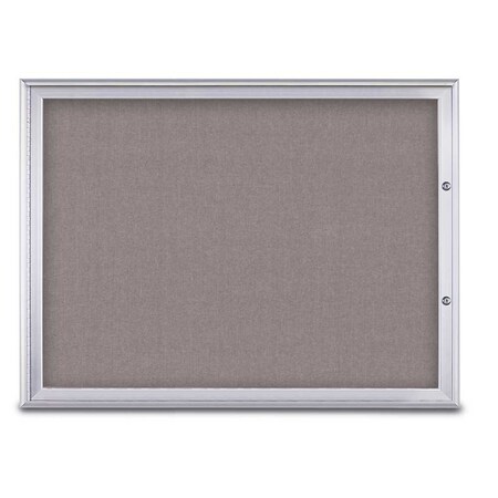 Single Door Radius Plus Corkboard,48X