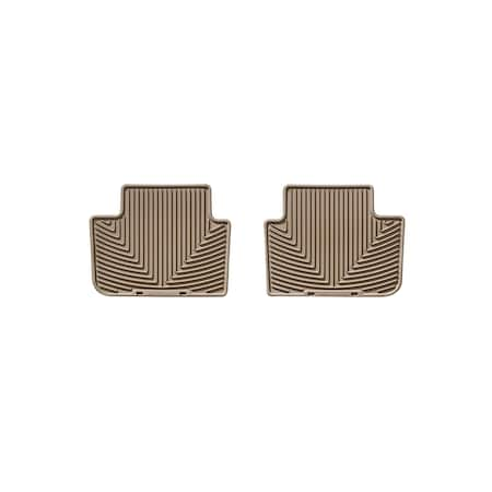 Rear Rubber Mats/Tan,W146TN