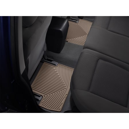 Rear Rubber Mats/Tan,W155TN