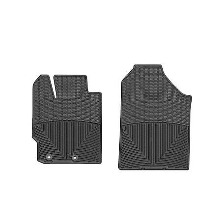 Front Rubber Mats/Black,W263