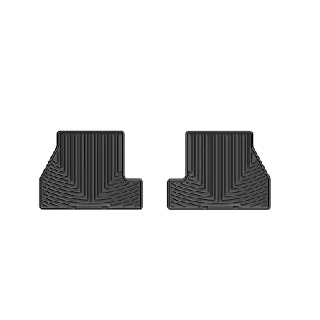 Rear Rubber Mats/Black,W272