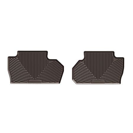 Rear Rubber Mats/Cocoa,W310CO