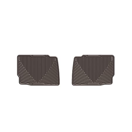 Rear Rubber Mats/Cocoa,W313CO