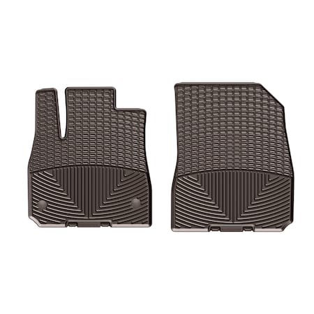 Front Rubber Mats/Cocoa,W394CO