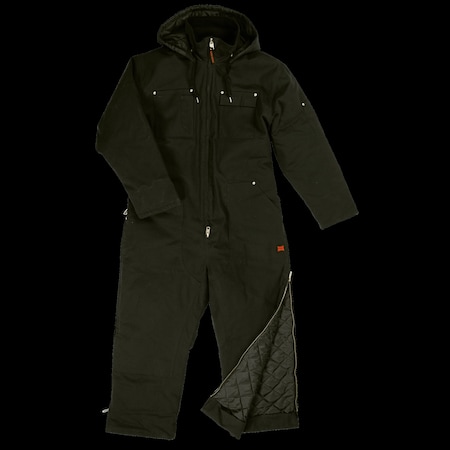 Insulated Duck Coverall,WC011-BLACK-L