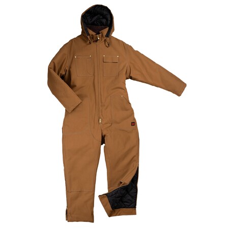 Insulated Duck Coverall Brown,3XLT