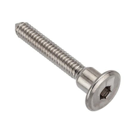 Shoulder Screw, 1/4-20 Thr Sz, 35 Mm Thr Lg, 10 Mm Shoulder Lg, Steel