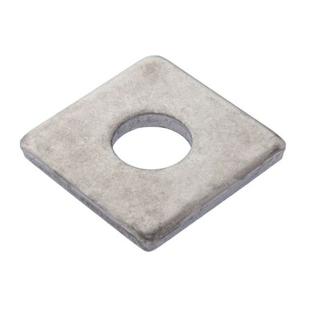 Square Washer, Fits Bolt Size 3/4 In 18-8 Stainless Steel, Plain Finish