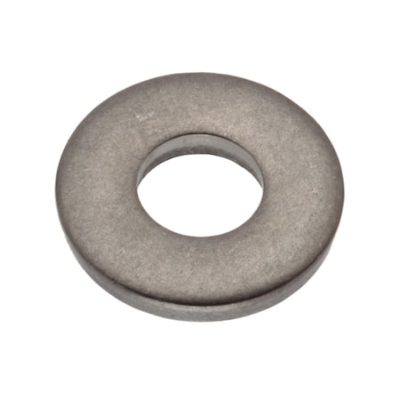 Flat Washer, Fits Bolt Size #8 ,18-8 Stainless Steel Plain Finish