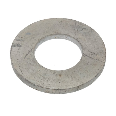 Flat Washer, Fits Bolt Size 1-3/4 ,Steel Hot Dipped Galvanized Finish