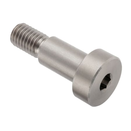 Shoulder Screw, 6g Thr Sz, 16mm Thr Lg, 20 Mm Shoulder Lg, Alloy Steel