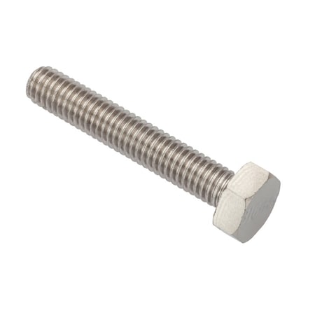 M4 Hex Head Cap Screw, Plain 316 Stainless Steel, 30 Mm L