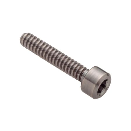 #8-32 Socket Head Cap Screw, Plain Titanium, 1/2 In Length