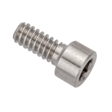 #4-40 Socket Head Cap Screw, Plain Stainless Steel, 1/4 In Length