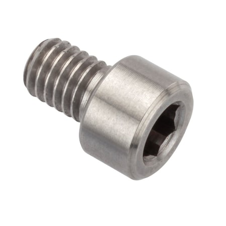 #10-32 Socket Head Cap Screw, Plain Stainless Steel, 1/4 In Length