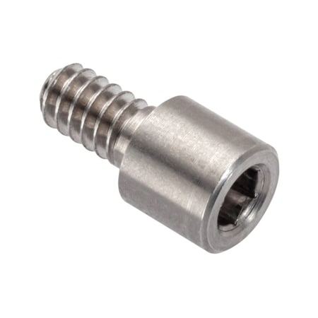 #6-32 Socket Head Cap Screw, Plain 18-8 Stainless Steel, 1/4 In Length