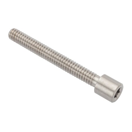 1/4-20 Socket Head Cap Screw, Plain 18-8 Stainless Steel, 1-1/2 In Length