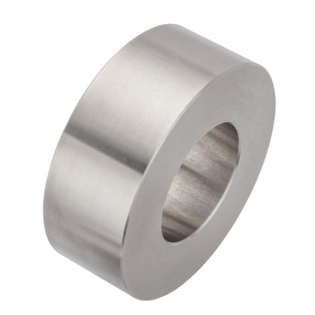 Round Spacer, 1 Screw Size, Plain 18-8 Stainless Steel, 3/4 Overall Lg, 1 In Inside Dia