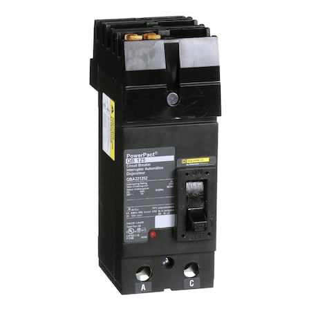 Molded Case Circuit Breaker, 125, 240VAC, 2 Pole, I-Line Bracket Mounting Style