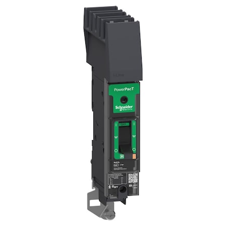 PowerPact B Circuit Breaker,15A,1P,27, 15 A, 240V AC, 1 Pole, I-Line Mounting Style, BD 015 Series