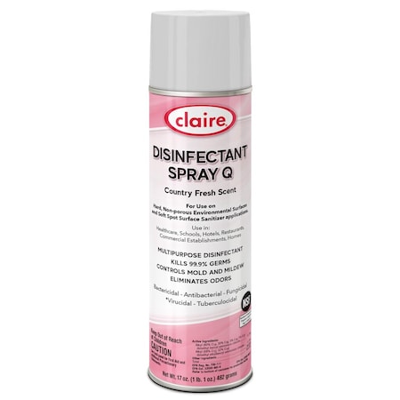 Disinfectant Spray Q, Country Fres,PK12