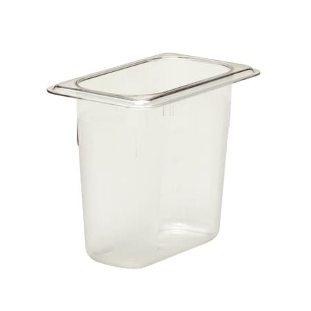 Food Pan 1/9 X 6 Camwear Clear