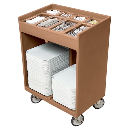 Tray/Silver Cart Coffee Beige