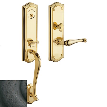 Entry Handlesets Distressed Oil Rubbed Bronze