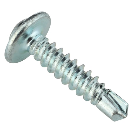 Self-Drilling Screw, #8 X 3/4 In, Zinc Plated Steel K-Lath Head Phillips Drive, 3400 PK