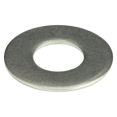 Flat Washer, Fits Bolt Size 1/2 In ,Stainless Steel Plain Finish, 25 PK