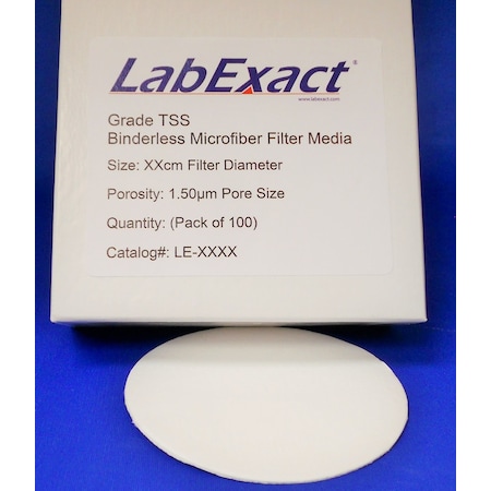 TotalGlass Microfiber Filter,7.0cm,PK100
