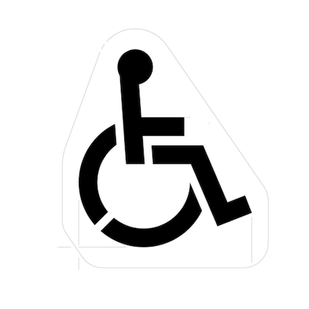 Stencil,Small Handicap,1/8,