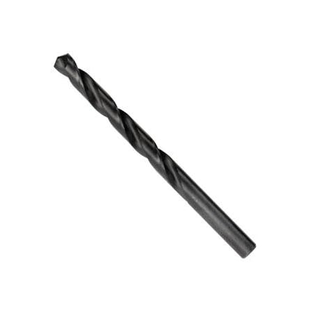 Drill Bit, 13/32, 135deg, Black Oxide, PK5, Cutting Direction: Right Hand